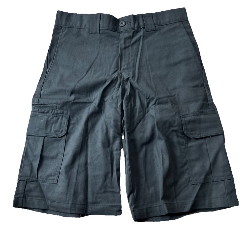 Dickies Flex To Move Cargo Shorts 32 Black Mens 12 Inseam